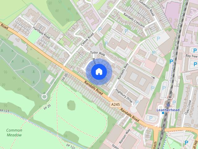 Boleyn Walk. Leatherhead