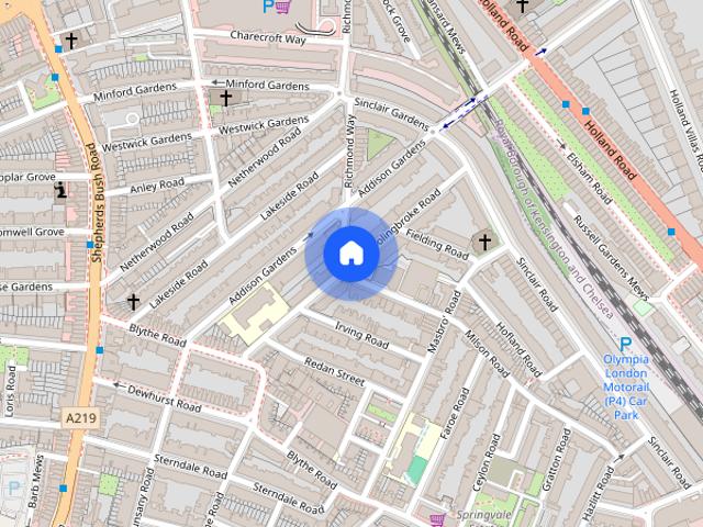 Bolingbroke Road, Kensington Olympia