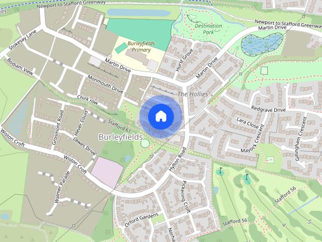 Bolsover Drive, Stafford. ST16 1YU