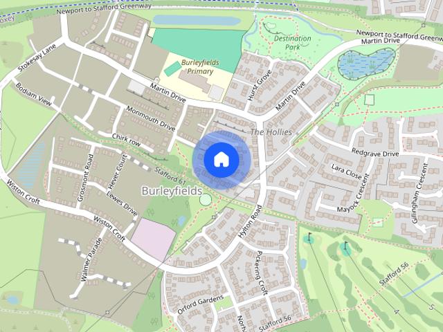 Bolsover Drive, Stafford. ST16 1YU