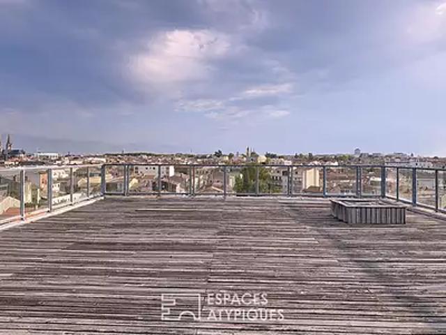 Bordeaux 33300 Achat / Vente appartement 4 pièces t4 au dernier étage parking