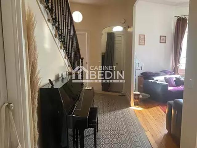 Bordeaux 33800 Achat / Vente maison 8 pièces t8 au dernier étage terrasse