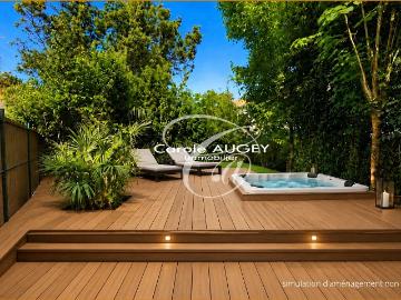 Bordeaux Cauderan Maison rénovée, 2 chambres, jardin 110m² Bordeaux