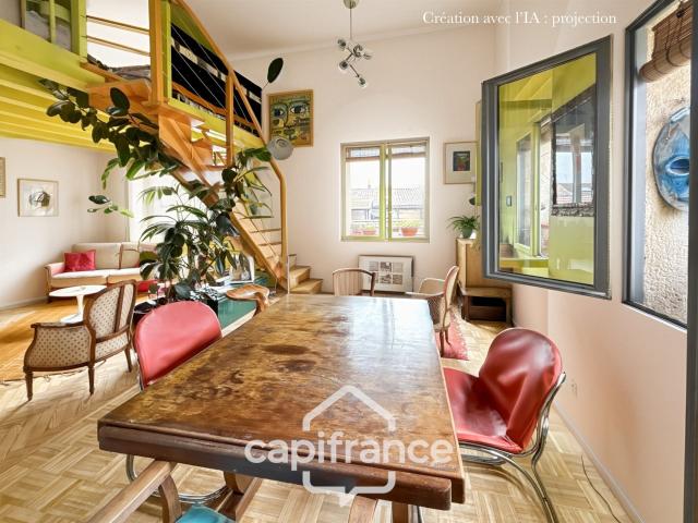 Bordeaux / Quartier St Michel Apt spacieux et au calme / D. 94m² Bordeaux