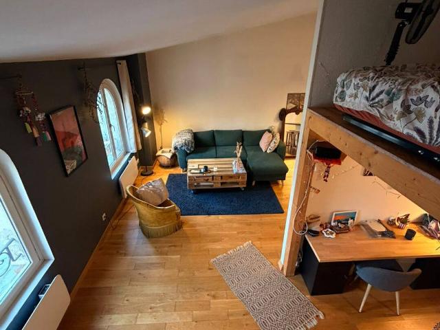 Bordeaux Saint Pierre – T1 bis meublé 45 m² + mezzanine – dernier étage