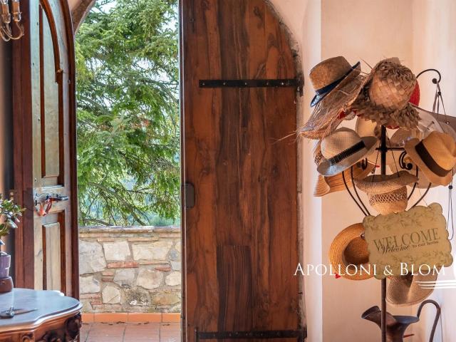 Agriturismo con piscina e vigneto, Castellina in Chianti – T. 900m² Castellina in Chianti