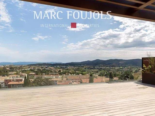 Bormes Les Mimosas appartement rooftop 3 pièces vue mer 74m² Bormes les Mimosas