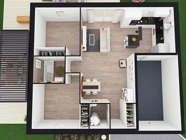 Bornambusc 76110 Programme neuf maison neuf à vendre 3 pièces