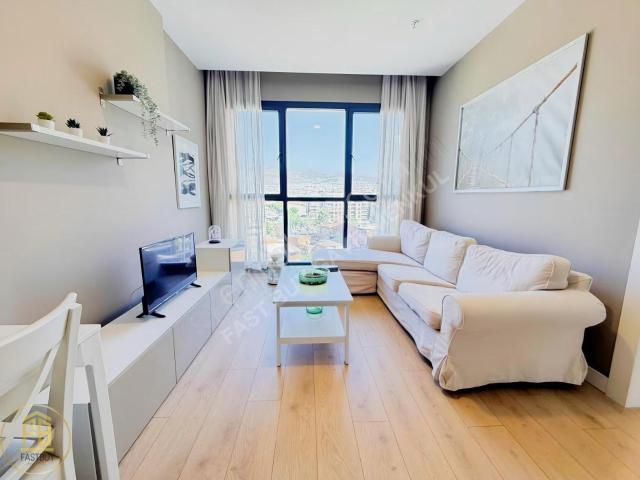 Bornova Varyant Tower 1+1 Eşyalı Kiralık Daire