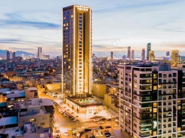 Bornova Varyant Tower 1+1 Sıfır Eşyalı Kiralık Daire