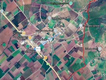 BORSEM'DEN DİKİLİ KABAKUM'DA SATILIK 880 M İMARLI ARSA