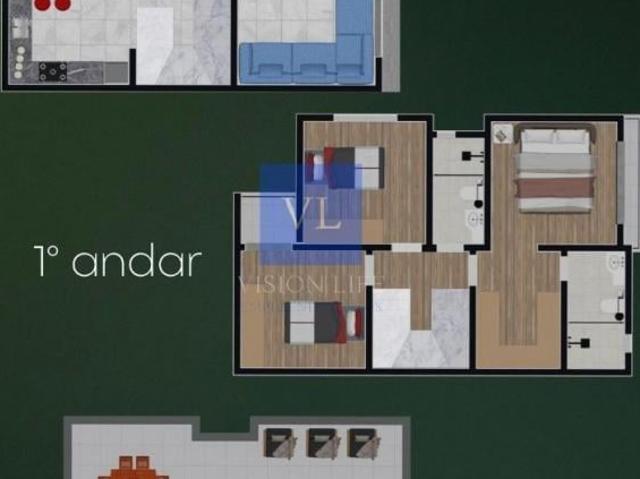 Bosque Vivace: Sobrado Triplex em condomínio no bairro Uberaba