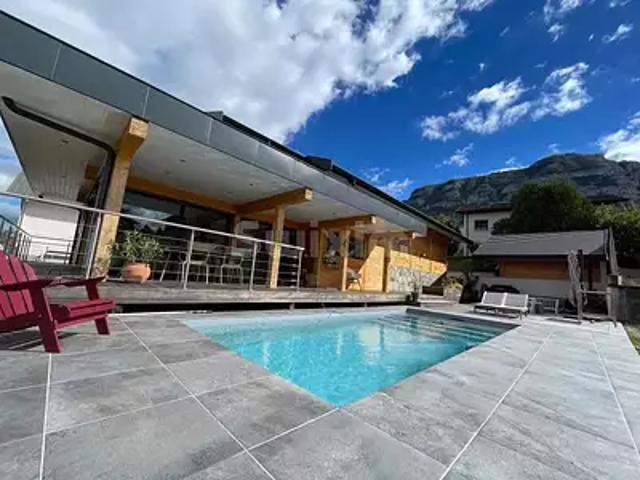 Bossey 74160 Achat / Vente maison 7 pièces t7 piscine
