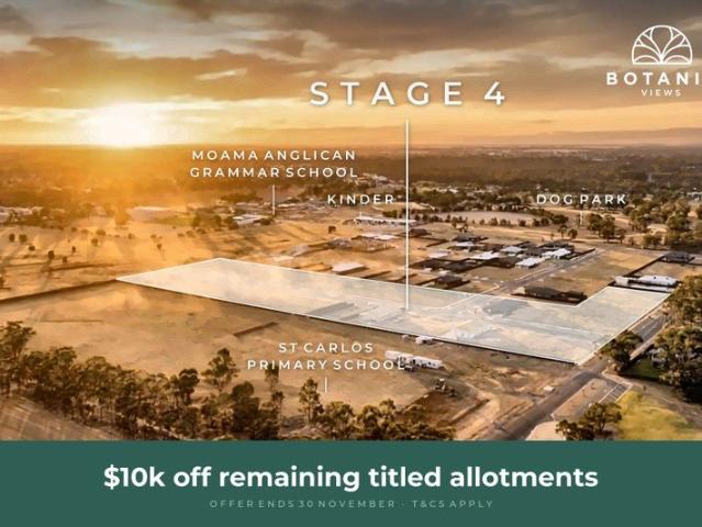 Botanic Views Stage 4 Titled & Ready to Build