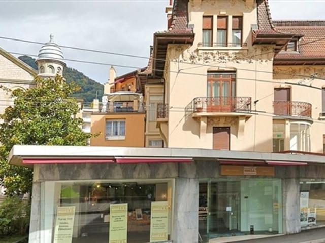 Boutique éphémère de 100 m² Avenue du Casino, Montreux