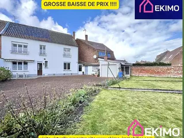 Bouvignies 59870 Achat / Vente maison 7 pièces t7 parking