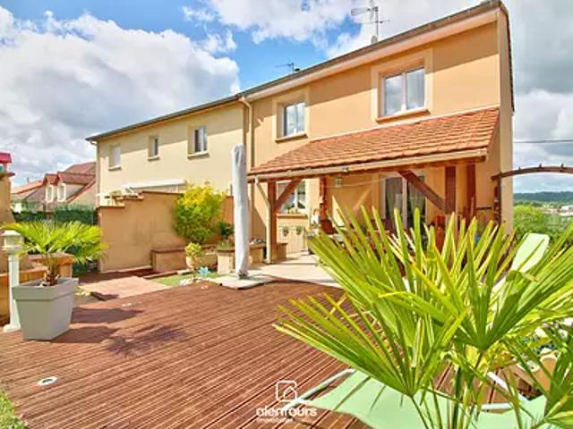 Bouxières aux Dames 54136 Achat / Vente maison 5 pièces t5 au dernier étage cave
