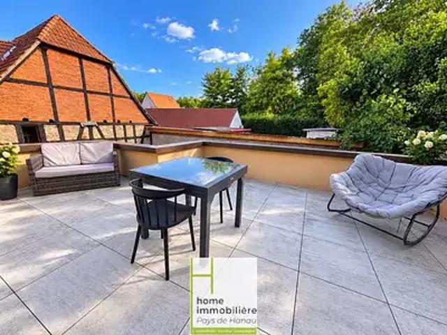 Bouxwiller 67330 Achat / Vente maison 5 pièces t5 jardin terrasse
