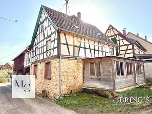 Bouxwiller 67330 Achat / Vente maison 6 pièces t6 parking garage