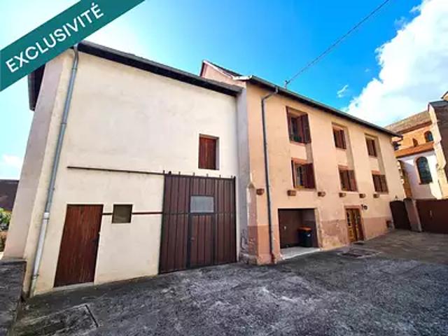 Bouxwiller 67330 Achat / Vente maison 6 pièces t6 parking