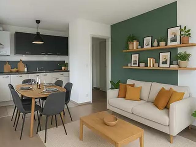 Bouxwiller 67330 Achat / Vente appartement 3 pièces t3 terrasse