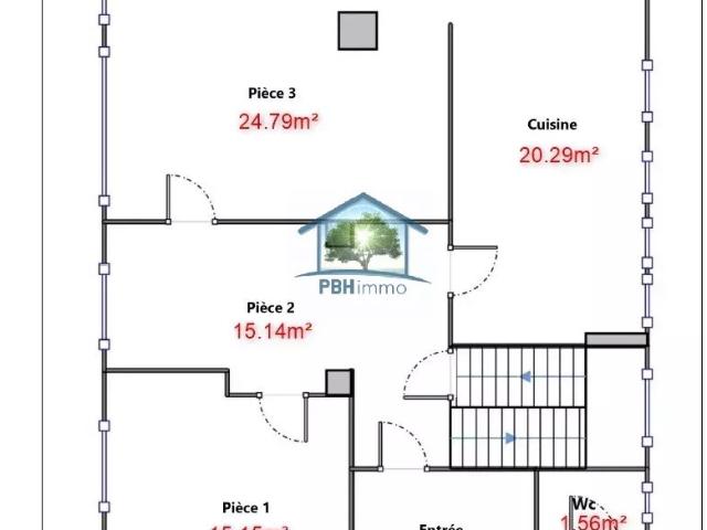 BOUXWILLER 67 Maison type F6/7 148m² avec Cave Garage et Jardin sur environ 3.50 ares