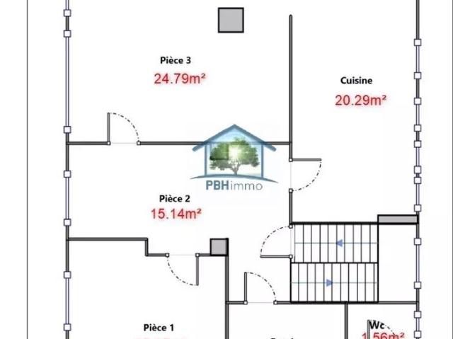 BOUXWILLER 67 Maison type F6/7 148m² avec Cave Garage et Jardin sur environ 3.50 ares