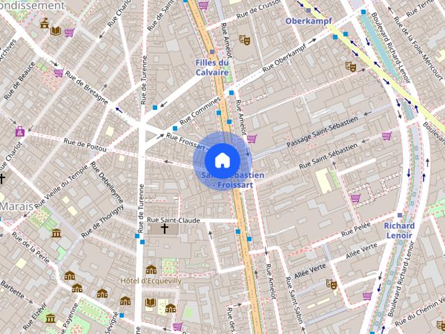 Boulevard des Filles du Calvaire, Paris