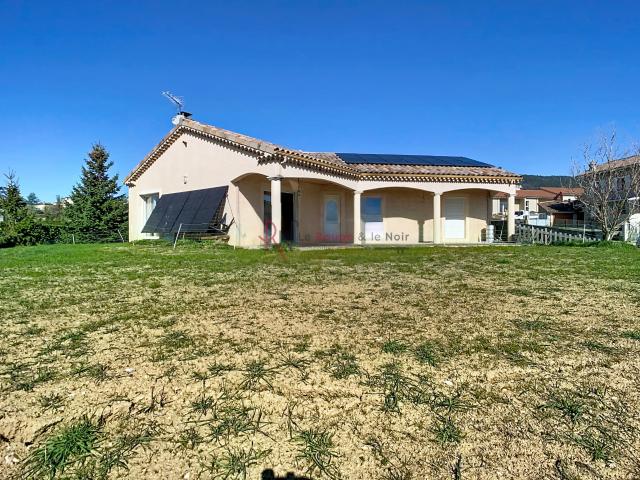 Boulieu les Annonay, maison individuelle de plain pied, autoconsommation, sur une parcelle de 2080m2 plat