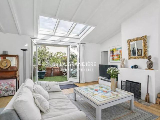 Boulogne Prince Marmottan Duplex familial avec terrasse