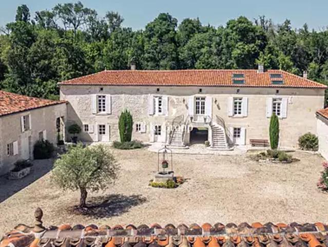 Bourg Charente 16200 Achat / Vente maison 10 pièces t10 au dernier étage