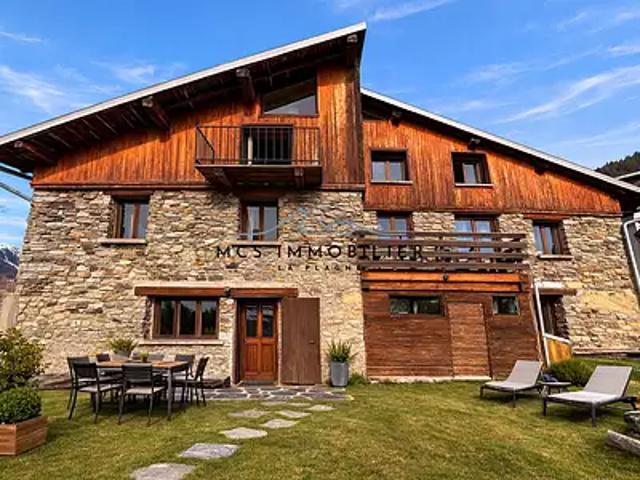 Bourg Saint Maurice 73700 Achat / Vente maison 7 pièces t7 terrasse