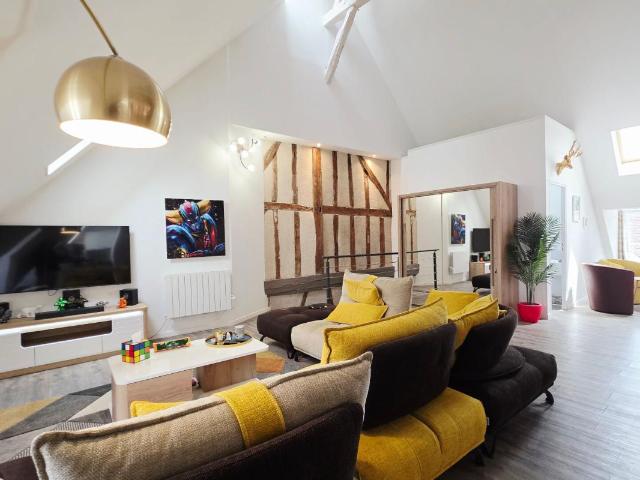 BOURGES CENTRE APPARTEMENT LOFT 106M² 3 CHAMBRES