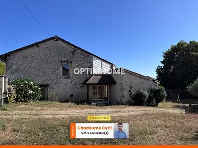 Bourdeilles 24310 Achat / Vente maison 6 pièces t6