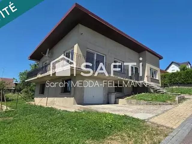 Bousbach 57460 Achat / Vente maison 4 pièces t4 terrasse balcon