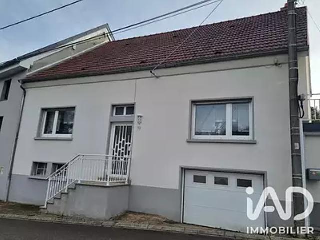 Bousbach 57460 Achat / Vente maison 8 pièces t8 terrasse cave