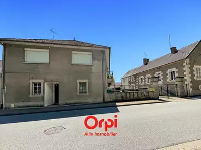 Boussac 23600 Achat / Vente maison 5 pièces t5 cave