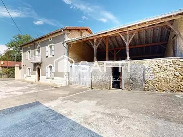 Boussan 31420 Achat / Vente maison 7 pièces t7 parking