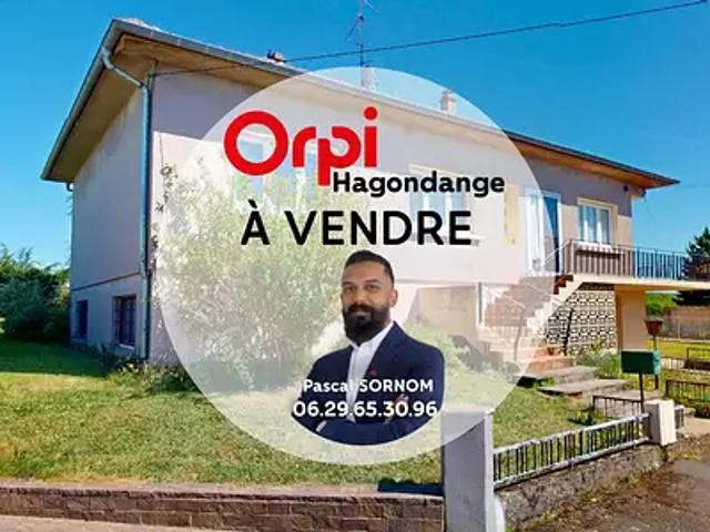 Bousse 57310 Achat / Vente maison 5 pièces t5 jardin terrasse