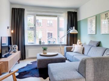 Bovenwoning, 2 verdiepingen met 3 slaapkamers