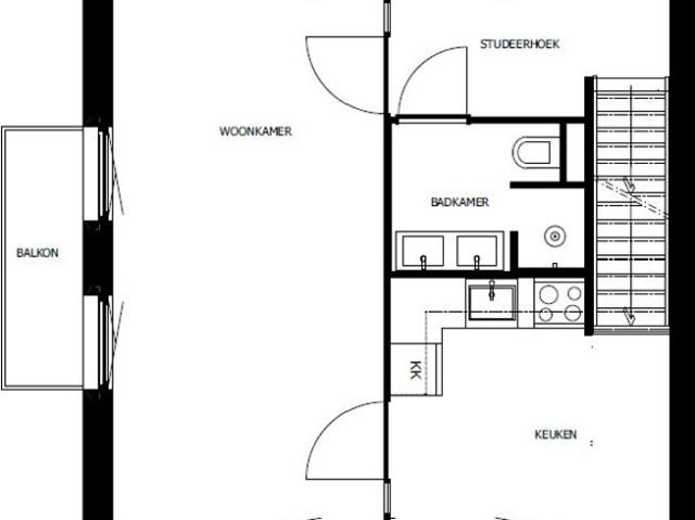 Bovenwoning dubbel bovenhuis te huur in Utrecht