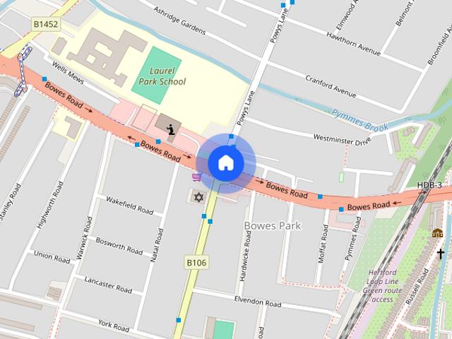 Bowes Road, LONDON