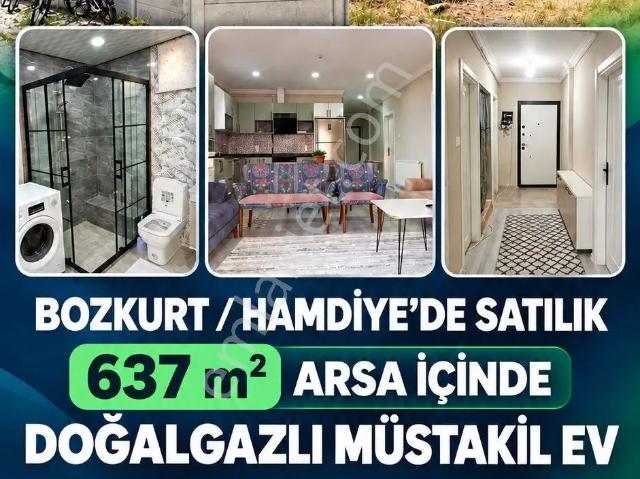 Bozkurt Hamdiye’de 637 M² Arsa İçinde Doğalgazlı Müstakil Ev