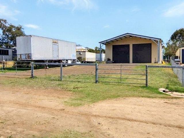 Block with 21m x 12m Colourbond Shed