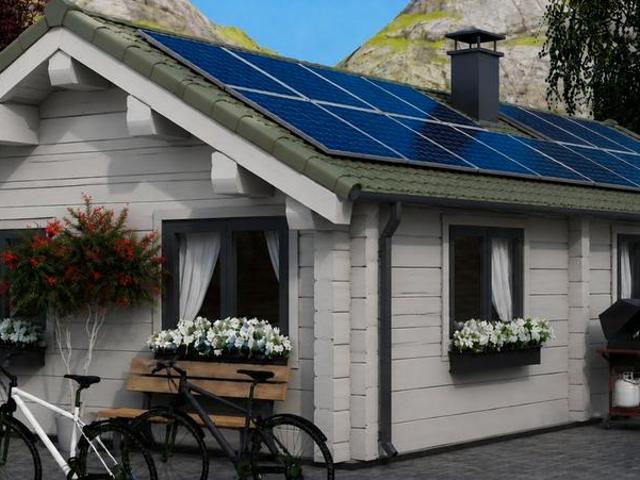 Blockbohlenhaus mit Grundstück extrem gut gedämmt