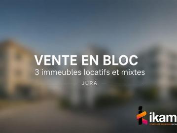 BLOCKVERKAUF – Portfolio von 3 Anlageimmobilien im Jura
