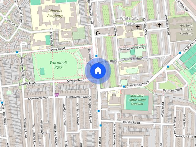 Bloemfontein Road, Shepherds Bush