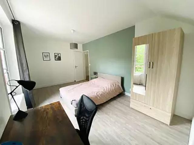 Blois 41000 Location maison 1 pièce t1 au dernier étage terrasse