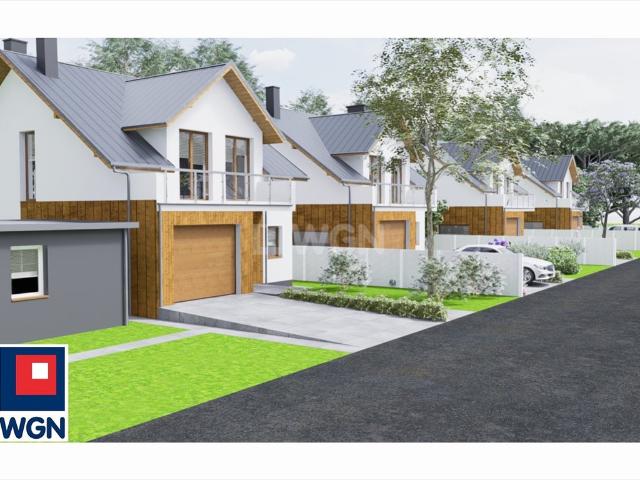 Nowoczesny dom 123 m² na osiedlu Świerkowa z garażem