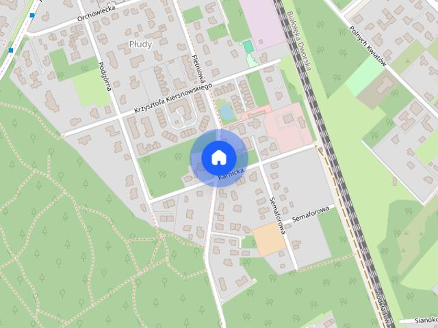 Blok willowy wśród zieleni Białołęka